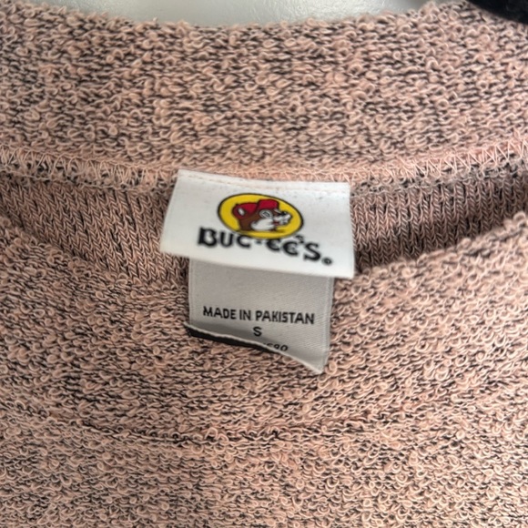 Buc-ee's Sweater Boucle Dusty Rose
Loop Black Background Burgundy - size small - Picture 5 of 9